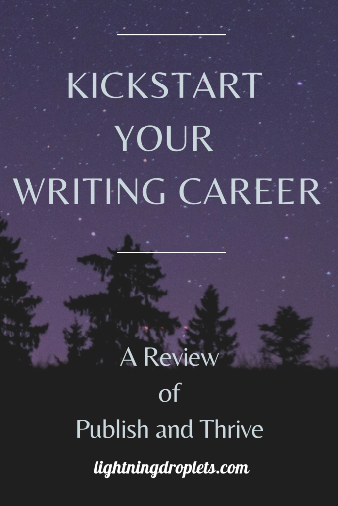 How to Design a Writing Life : A Review of Publish and Thrive
How to Kickstart your Author Career: A Review of Publish and Thrive
How to Be an Indie Author : A Review of Publish and Thrive
