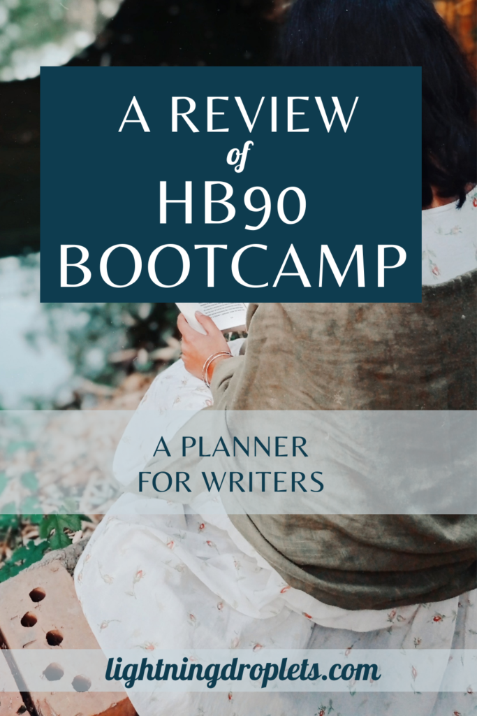 Planning and Goal Setting for Writers: A Review of Sarra Cannon’s HB90
A Review of HB90 Bootcamp: A Planner for Writers
A Planner for Depression and Anxiety: A Review of HB90 Bootcamp

The Lightning Droplets review of HB90 Bootcamp, created by Sarra Cannon of Heart Breathings. 

Learn to create writing goals you can stick to using this planner for writers. This is a review of HB90 Bootcamp, a system for planning your writing goals, finding motivation, and creating a writing routine that lasts. This is a planner for writers but is also a planner that helps with depression and anxiety. 

#writinggoals #goalsetting #planners #mentalhealth #indieauthors
