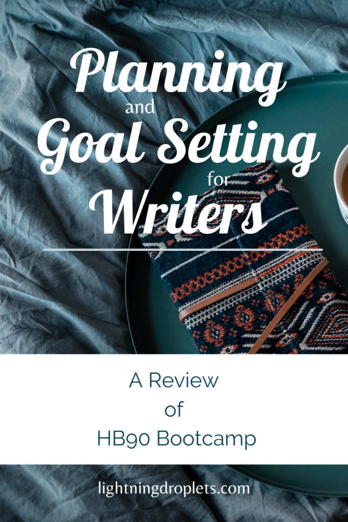 Planning and Goal Setting for Writers: A Review of Sarra Cannon’s HB90
A Review of HB90 Bootcamp: A Planner for Writers
A Planner for Depression and Anxiety: A Review of HB90 Bootcamp

The Lightning Droplets review of HB90 Bootcamp, created by Sarra Cannon of Heart Breathings. 

Learn to create writing goals you can stick to using this planner for writers. This is a review of HB90 Bootcamp, a system for planning your writing goals, finding motivation, and creating a writing routine that lasts. This is a planner for writers but is also a planner that helps with depression and anxiety. 

#writinggoals #goalsetting #planners #mentalhealth #indieauthors
