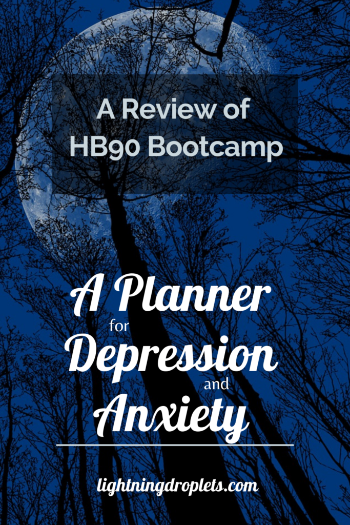 Planning and Goal Setting for Writers: A Review of Sarra Cannon’s HB90
A Review of HB90 Bootcamp: A Planner for Writers
A Planner for Depression and Anxiety: A Review of HB90 Bootcamp

The Lightning Droplets review of HB90 Bootcamp, created by Sarra Cannon of Heart Breathings. 

Learn to create writing goals you can stick to using this planner for writers. This is a review of HB90 Bootcamp, a system for planning your writing goals, finding motivation, and creating a writing routine that lasts. This is a planner for writers but is also a planner that helps with depression and anxiety. 

#writinggoals #goalsetting #planners #mentalhealth #indieauthors
