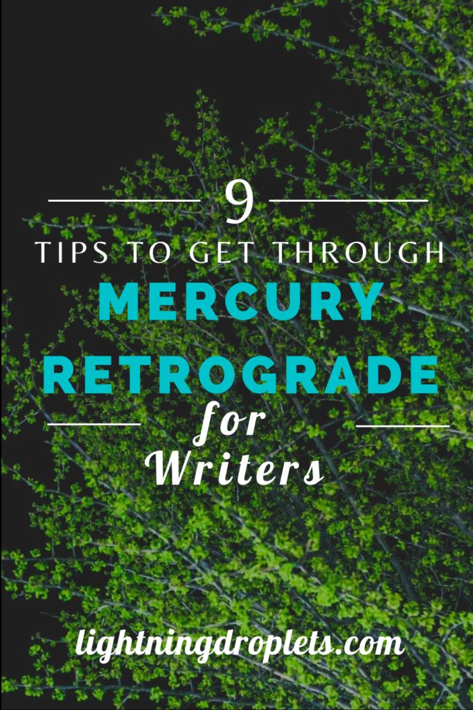 Mercury Retrograde for writers