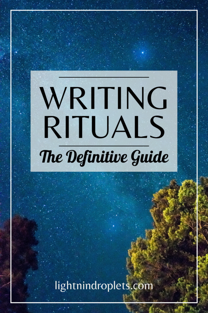 writing rituals: the definitive guide