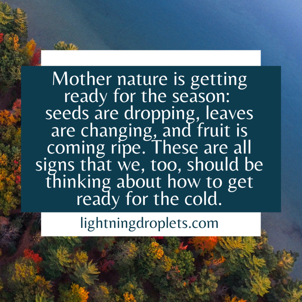 Mabon, which happens on the fall equinox, is the time of year when the earth is balanced between summer and winter. It’s known as the pagan Thanksgiving, the season of feasting and harvest, and a season to begin to prepare for the winter.